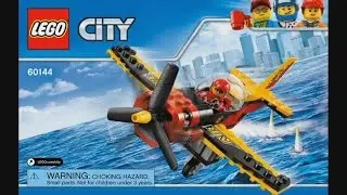 LEGO City 60144 Race Plane - instruction timelapse