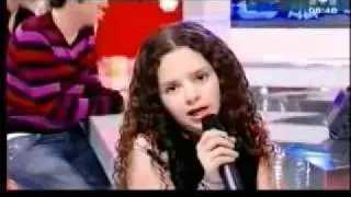 ines 12 ans chante Bagdad de Tina Arena