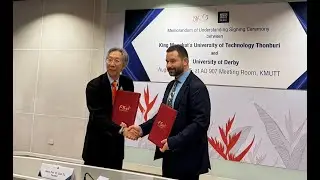 MoU between King Mongkut's University of Technology Thonburi and University of Derby