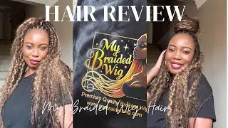 MyBraidedWig Crochet Burmese Curly Human Hair Install