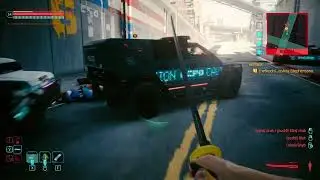 Cyberpunk 2077 patch 2.2 Sinnerman quest, pure game experience (hard difficulty) CZ sub