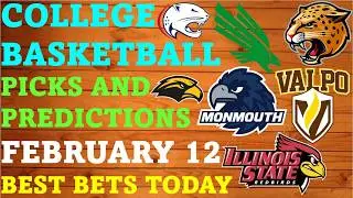 College Basketball Picks and Predictions February 12 Best Bets Today