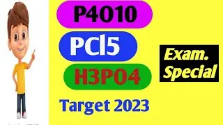 Target 2023 # exam.special # Structure of P4O10 ,PCl5 and H3PO4 ,Sigma bond,pi bond , Hybridization
