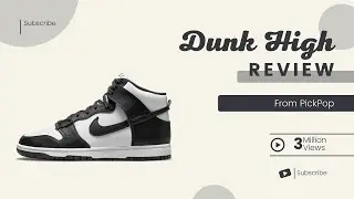 Panda Dunk High Review PickPop