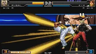 [1%] Boss KIM VS Rugal Invencible 