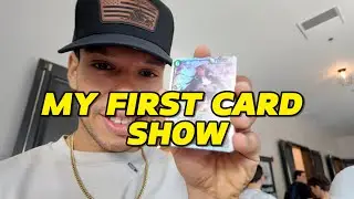 My First Trading Card Show (Pokemon & One Piece Card Vlog)