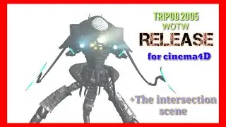 (WOTW/C4D) Tripod 2005 RELEASE FOR CINEMA 4D (model by Yonkenedy, port by Donfrid)