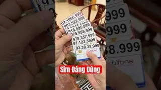 Sim tam hoa 999 n&eacute;t căng #simsodep #simtamhoa #simvidan #simvip #simtragop #simvanmenh #simdep