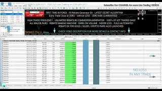 REBATE SCALPER | 27th JAN 2021 | FX REBATE ROBOT | FOREX BREAKEVEN ZERO LOSS EA | IB COMMISSION EA