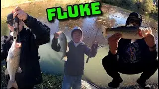 FLUKE Bass Fishing SLOW DOWN Post Frontal! (Stevens Creek Reservoir)
