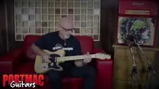 Port Mac Guitars Fender American Standard Tele Ash Body Demo