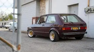 VW Rabbit Diesel Straight pipe exhaust sound