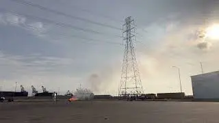Water vs Pyrophoric Chemical