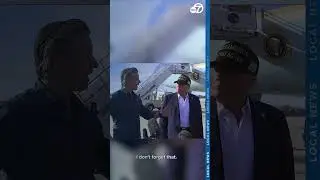 Newsom crashes Trump's visit to Los Angeles wildfire zones in wake of deadly blaze
