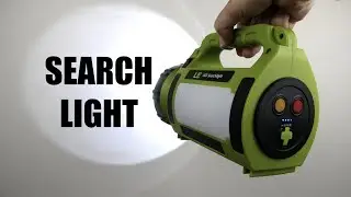 Lighting Ever (LE) 10w Flashlight  / Torch / Search Light  Review