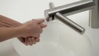 How to use the Dyson Airblade Tap hand dryer / DASK Services - Cyprus