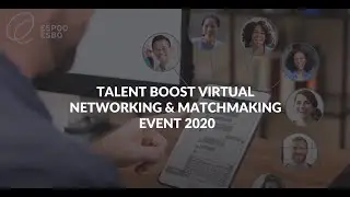 Talent Boost Virtual Networking & Matchmaking Event &ndash;  Mentoring for talents and employers