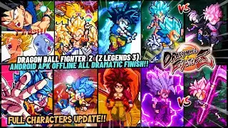 UPDATE‼️ DRAGON BALL FIGHTER Z Pixel Mobile Android OFFLINE 2025 - (Z LEGENDS 3) Dramatic Finish💯🔥