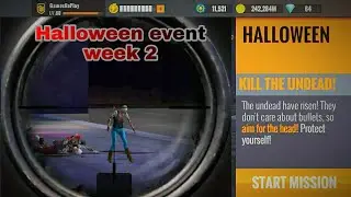 Sniper 3d assassin Halloween event week 2 Mission 2 to 5