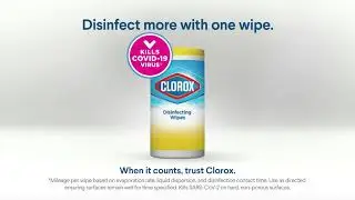 Disinfect more with one Clorox Disinfecting Wipe | Phone Case