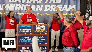 Auto Union Demands Fair Contracts 'By Any Means Necessary'