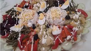 #شلاضةالخضر لذيذة وسهلة التحضير
