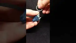 3D printed dragon keychain#3dprinting #toys #dragon #keychain #gameofthrones #toys #fantasy #3d
