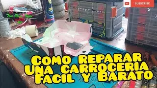 Como reparar la carrocería de un RC fácil y barato.