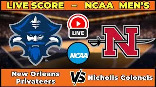 🔴 LIVE: New Orleans Privateers at Nicholls | NCAA Men's Basketball Score | Jan 26 | Southland Game