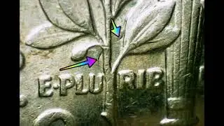 Clashed Die Errors: 1994 Roosevelt Dime Die Clash Error Coins