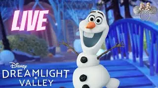 Olaf Quests + Star Path Disney Dreamlight Valley! Kittyarris LIVE