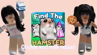 🥹🩷Cookie and milk squad playing , find the hamsters🩷🐹