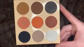 JUVIA&rsquo;S PLACE &ldquo;THE WARRIOR II&rdquo; PALETTE SWATCHES.