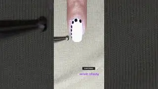 easy dotting tool nail art designs.. #shorts #nailart