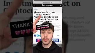 CRYPTO MASON FEATURED ON ENTREPRENEUR.COM