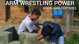 🔥 Hook vs Top Roll: Arm Wrestling