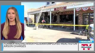 NewsdayTV: Ex-employee charged in pizzeria arson