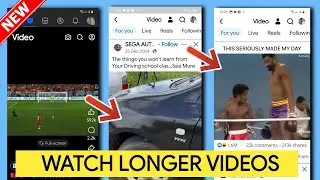 How to Fix Long Videos Not Showing on Facebook 2025 | Facebook Long Videos Not Showing Problem 2025