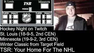 NHL on TSR: 2022 Winter Classic Blues Wild