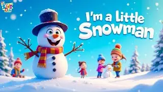 I Am A Little Snowman Rhyme |Winter Song for kids|Nursery Rhymes & Kids Song 