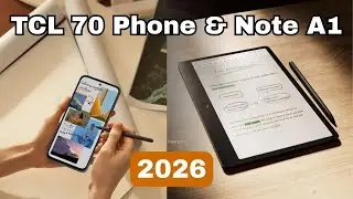 Компания TCL выпускает смартфон NXTPaper 70 Pro и планшет Note A1.