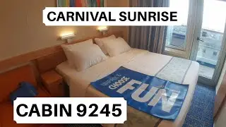 Carnival Sunrise Cabin 9245 Category 8D - Balcony Stateroom