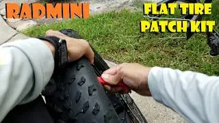 Radmini Flat Tire Patch Kit