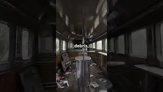 Inside the Abandoned Carriages of the Abandoned Eurostar #eurostar #fyp #abandoned