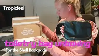 Shell Toiletry Bag Unboxing- Tropicfeel