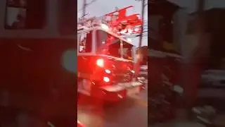 Firetruck 🚨Siren #emergency going pass fast #transportation #firetruck