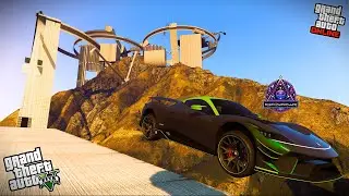 100 checkpoints Super Confusing GTA V Stunt Parkour Race #gta #gta5 #gtav #gtaonline