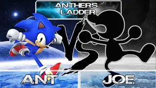 SSB. for Wii U - Ant (Sonic) vs Joe (Mr. Game & Watch) - Anther's Ladder [Platinum] (30)