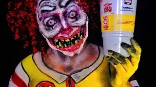 🥤🍟🍔 Ronald McDonald maquillaje 🍔🍟🥤