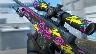 AWP | Fever Dream CS2 sticker crafts